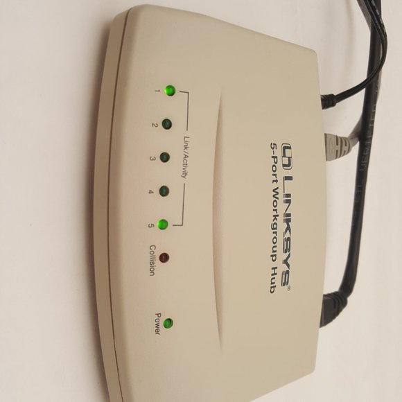 LINKSYS 5 Port Workgroup Hub | EW5HUB | USED | TESTED - Picture 7 of 12